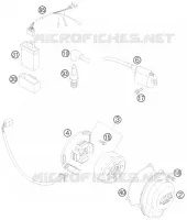 ALLUMAGE pour KTM 85 SX 17/14 de 2011