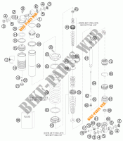 AMORTISSEUR (PIECES) pour KTM 85 SX 17/14 de 2009