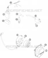 ALLUMAGE pour KTM 85 SX 19/16 de 2014