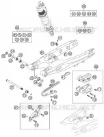 BRAS OSCILLANT  pour KTM 85 SX 19/16 de 2014