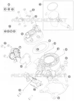 CYLINDRE pour KTM 85 SX 19/16 de 2014
