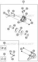 ETRIER DE FREIN AR pour KTM 85 SX 19/16 de 2014