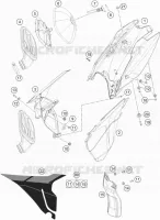 FILTRE A AIR pour KTM 85 SX 19/16 de 2014