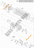 EMBRAYAGE pour KTM 1290 SUPER DUKE R ORANGE ABS de 2016