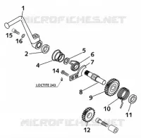 ALLUMAGE pour KTM 65 SX de 1998