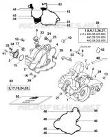 CARTER MOTEUR pour KTM 65 SX de 1998