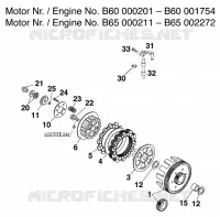 EMBRAYAGE pour KTM 65 SX de 1998
