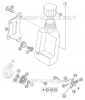 POMPE A HUILE pour KTM 50 SX MINI ADVENTURE de 2002