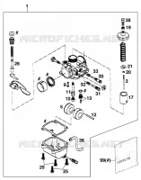 CARBURATEUR pour KTM 50 SX MINI ADVENTURE de 2001