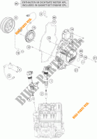 ALLUMAGE pour KTM 1290 SUPER DUKE R ORANGE ABS de 2014