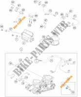 BOITIER PAPILLON INJECTION pour KTM 990 SUPER DUKE R de 2013