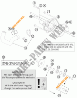 POMPE A EAU pour KTM 990 SUPER DUKE R de 2013