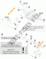 POMPE A EAU pour KTM 990 SUPER DUKE R de 2013