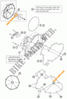 CARTER EMBRAYAGE pour KTM 990 SUPER DUKE R de 2012