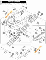 BRAS OSCILLANT  pour KTM 990 SUPER DUKE R de 2011