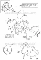 CARTER EMBRAYAGE pour KTM 990 SUPER DUKE R de 2011