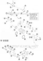 MECANISME DE SELECTION DE VITESSES pour KTM 990 SUPER DUKE R de 2011