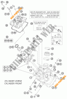 CULASSE AVANT pour KTM 990 SUPER DUKE R de 2011
