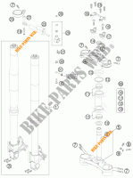 FOURCHE / T DE FOURCHE pour KTM 990 SUPER DUKE R de 2011