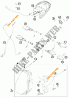 PHARE / FEU ARRIERE pour KTM 990 SUPER DUKE R de 2011