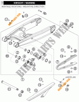 BRAS OSCILLANT  pour KTM 990 SUPER DUKE R de 2009