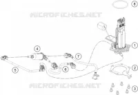 POMPE A ESSENCE pour KTM 390 DUKE WHITE - CKD de 2020