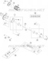 POMPE A HUILE pour KTM 390 DUKE WHITE - CKD de 2020