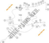 EVAPORATIVE CANISTER pour KTM 250 DUKE WHITE - B.D. de 2020