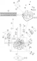 CULASSE pour KTM 690 ENDURO R de 2020