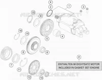DEMARREUR ELECTRIQUE pour KTM 690 ENDURO R de 2020
