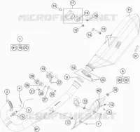ECHAPPEMENT pour KTM 690 ENDURO R de 2020