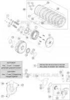 EMBRAYAGE pour KTM 690 ENDURO R de 2020