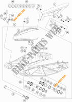 BRAS OSCILLANT  pour KTM 1290 S ADVENTURE S ORANGE de 2020