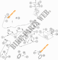 SYSTEME DE FREIN ABS pour KTM 1290 S ADVENTURE S ORANGE de 2020