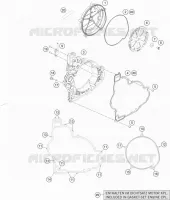 CARTER EMBRAYAGE pour KTM 1290 S ADVENTURE S SILVER de 2019