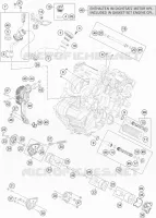 POMPE A HUILE pour KTM 1290 SUPER ADVENTURE S ORANGE de 2019