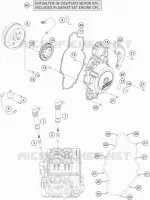 ALLUMAGE pour KTM 1290 SUPER ADVENTURE S ORANGE de 2019