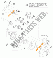 DEMARREUR ELECTRIQUE pour KTM 990 SUPER DUKE ORANGE de 2009
