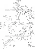 PLASTIQUES  790 ktm-moto 2020 ADVENTURE 13
