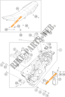 RESERVOIR / SELLE pour KTM 690 SMC R de 2020