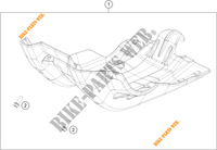 PROTECTION MOTEUR pour KTM 350 XCF-W de 2020