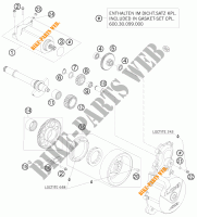 DEMARREUR ELECTRIQUE pour KTM 990 SUPER DUKE ORANGE de 2009