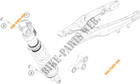 AMORTISSEUR pour KTM 450 SX-F FACTORY EDITION de 2019