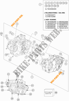 CARTER MOTEUR pour KTM 450 SX-F FACTORY EDITION de 2019
