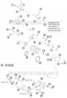 MECANISME DE SELECTION DE VITESSES pour KTM 990 SUPER DUKE BLACK de 2008