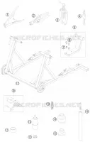 OUTILLAGE SPECIFIQUE pour KTM 990 SUPER DUKE BLACK de 2008