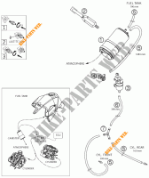 EVAPORATIVE CANISTER pour KTM 990 SUPER DUKE ANTHRACITE de 2007