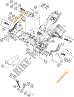 CADRE pour KTM RC 390 WHITE - B.D. de 2020