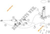 POMPE A ESSENCE pour KTM 390 DUKE WHITE - CKD de 2021