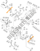 CADRE pour KTM 390 DUKE SILVER - B.D. de 2021